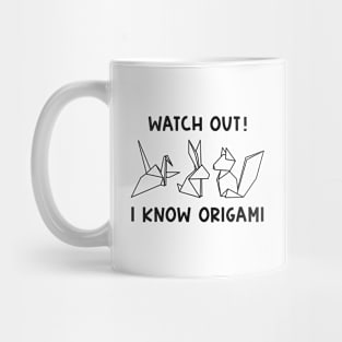 I Know Origami Mug